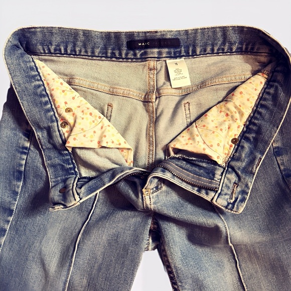 Marc Jacobs Vintage Y2K Light Wash Denim Bootcut Jeans w/ Seam Detail Women’s 10 - Picture 7 of 10